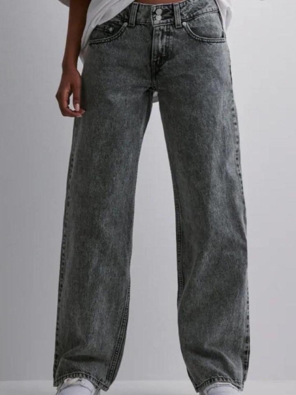 Levi’s superlow jeans black/grey